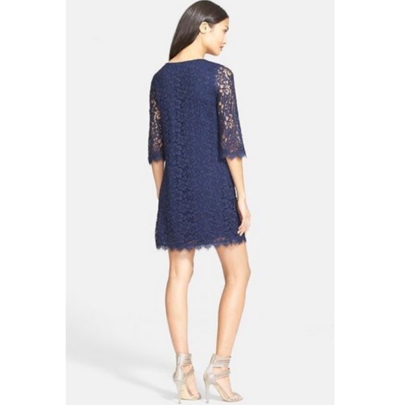 Diane von Furstenberg | DVF Martina Lace Shift Dress - Picture 2 of 10